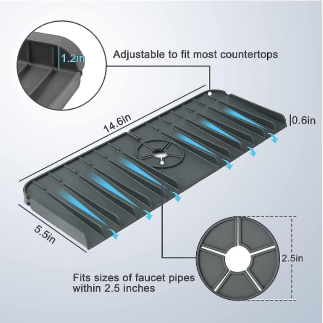 Silicone Sink Drainer Pad