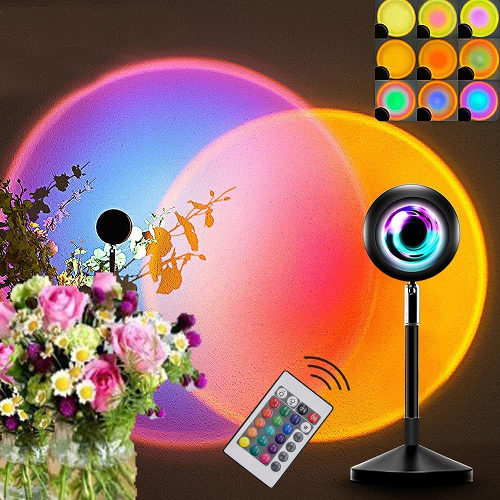 16 in 1 Sunset lamp With Remote
