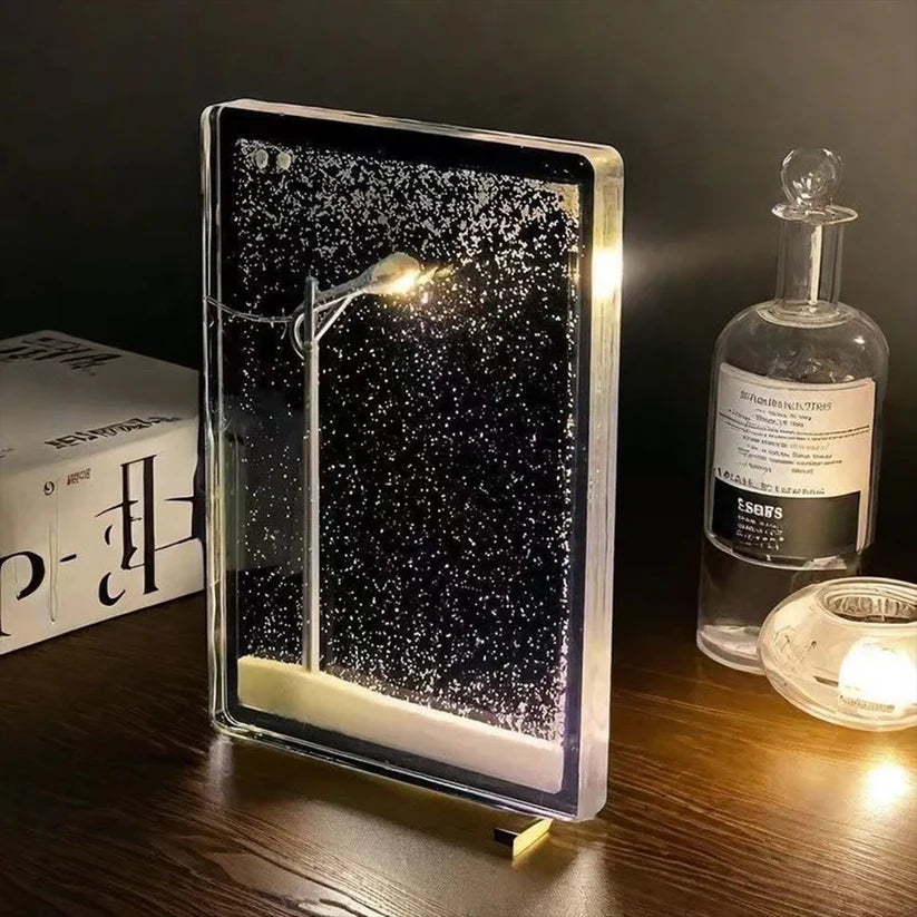 Snowfall Lamp | Snowy Street Lamp