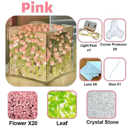 Cube Tulip Lamp