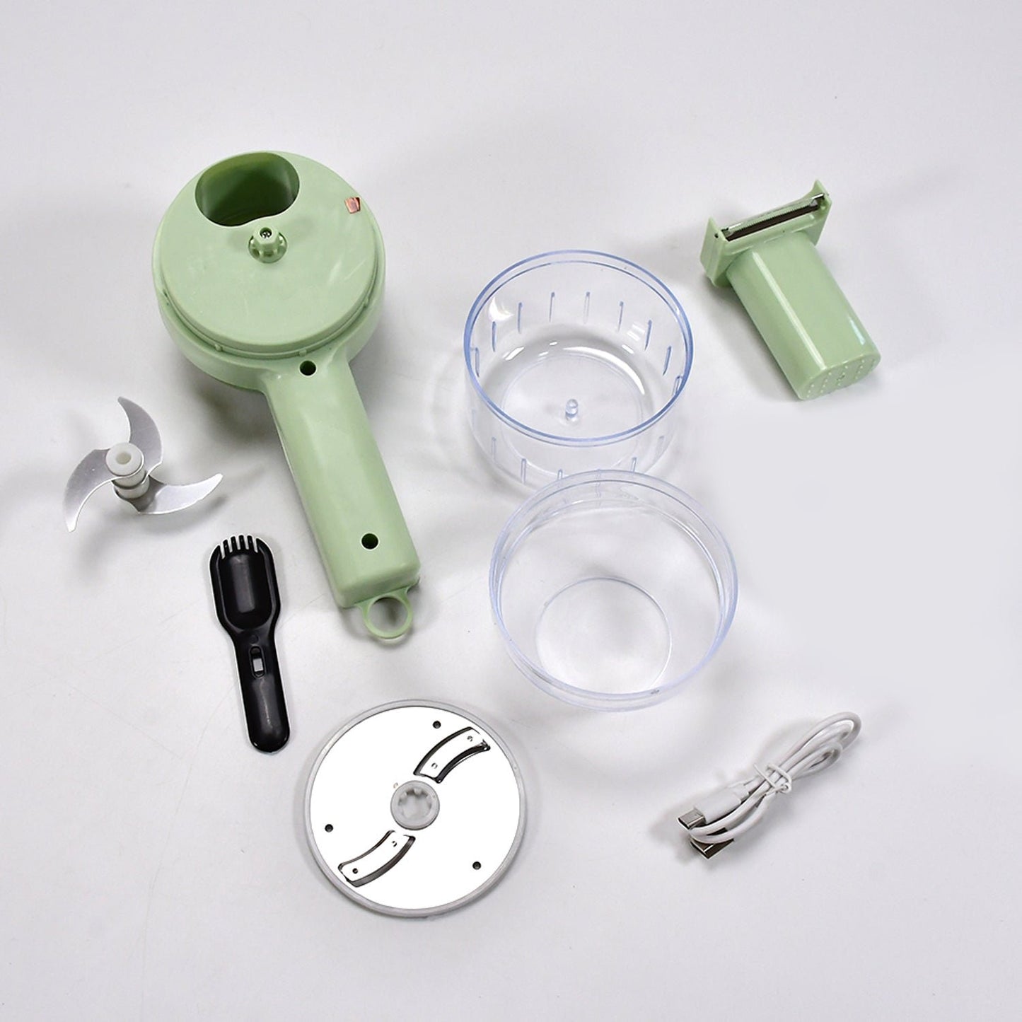 4 In 1 Handheld Electric Vegetable Cutter