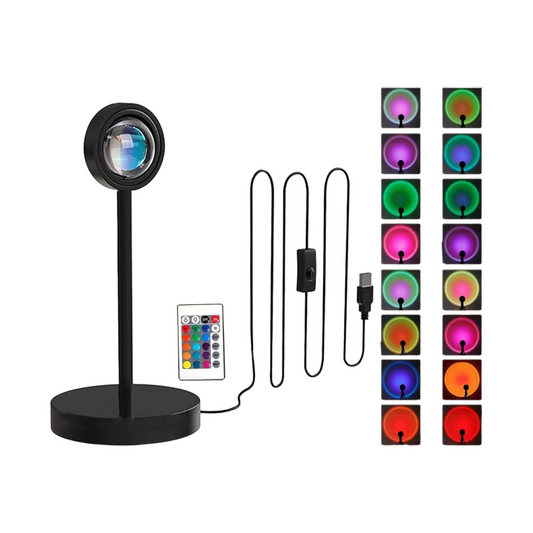 16 in 1 Sunset lamp With Remote